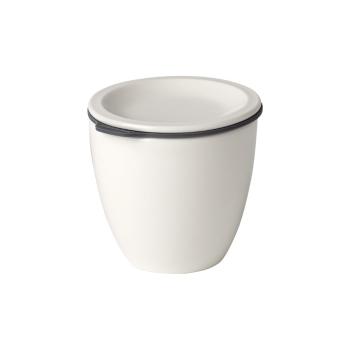 Biały porcelanowy pojemnik na żywność Villeroy & Boch Like To Go, ø 7,3 cm