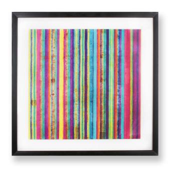 Obraz Graham & Brown Neon Stripe, 50x50 cm