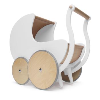 Kinderfeets® Wózek dla lalek, kolor biały