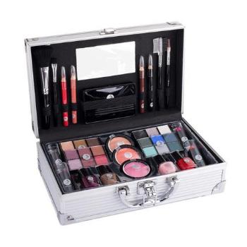 2K Fabulous Beauty Train Case zestaw Complete Makeup Palette dla kobiet Uszkodzone pudełko