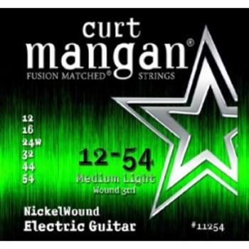 Curt Mangan 12-54 Nickel Wound 11254 Struny Do Gitary Elektrycznej