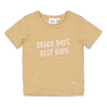 Feetje T-shirt Beach Days Sand Melange