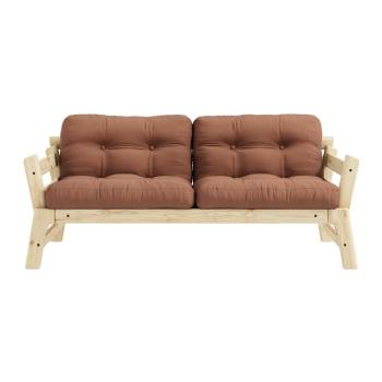 Sofa wielofunkcyjna Karup Design Step Natural Clear/Clay Brown
