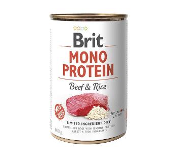BRIT Mono Protein Beef &amp; Rice 6 x 400 g monoproteinowa karma wołowina i ryż
