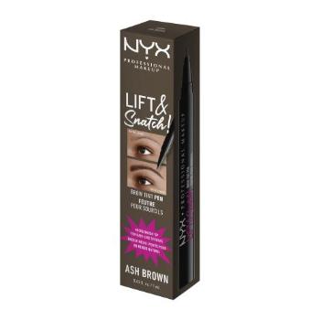 NYX Professional Makeup Lift & Snatch! 1 ml kredka do brwi dla kobiet 06 Ash Brown