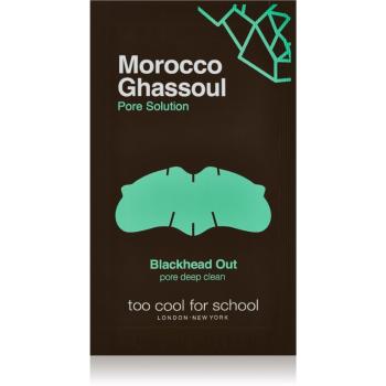 Too Cool For School Morocco Ghassoul Pore Solution plastry oczyszczające na nos 1 szt.