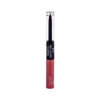 Revlon Colorstay Overtime pomadka Lipcolor 2 ml+ Top Coat 2 ml dla kobiet 350 Bare Maximum