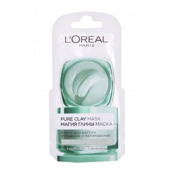 L'Oréal Paris Pure Clay Purity Mask 6 ml maseczka do twarzy dla kobiet