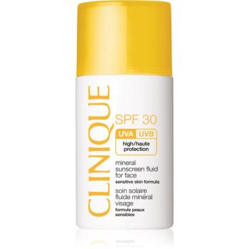 Clinique Sun SPF 30 Mineral Sunscreen Fluid for Face mineralny krem opalający do twarzy SPF 30 30 ml