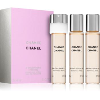 Chanel Chance woda toaletowa dla kobiet 3 x 20 ml
