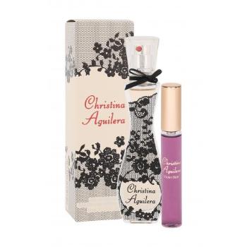 Christina Aguilera Christina Aguilera zestaw Edp 30 ml + Edp Violet Noir 10 ml dla kobiet Uszkodzone pudełko