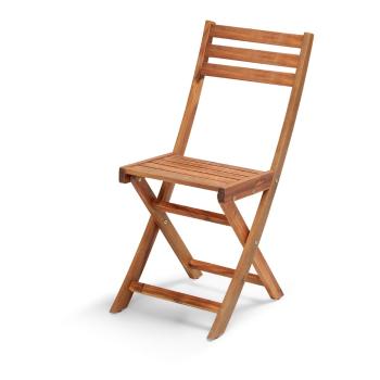 Rozkładane krzesło ogrodowe z drewna akacji Debut Natur
