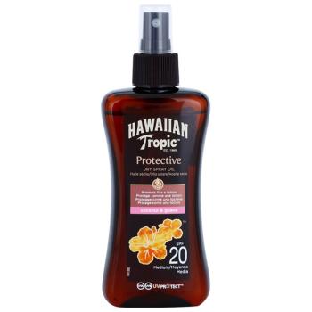 Hawaiian Tropic Protective olejek ochronny do opalania w sprayu SPF 20 200 ml