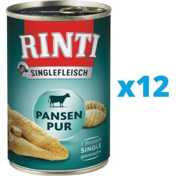 RINTI Singlefleisch Rumen Pure 12 x 400 g monoproteinowa żwacze