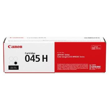 Canon originální toner 045HBK, black, 2800str., 1246C002, high capacity, Canon LBP613Cdw, 611Cn, MFP635Cx, 633Cdw, 631Cn, O