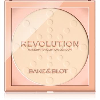 Makeup Revolution Bake & Blot utrwalający puder odcień Translucent 5.5 g