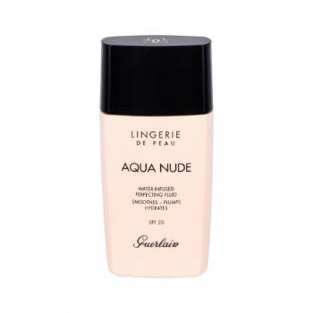 Guerlain Lingerie De Peau Aqua Nude SPF20 30 ml podkład dla kobiet 01N Very Light