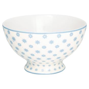 Niebieska porcelanowa miska na zupę Green Gate Laurie, ø 15 cm