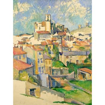 Reprodukcja obrazu Paula Cézanne'a – Gardanne, 60x80 cm