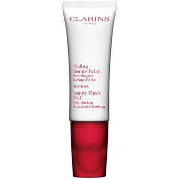Clarins Beauty Flash Peel peeling wygładzający i odżywiający skórę dla natychmiastowego rozświetlenia 50 ml