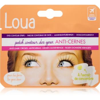 Loua Eyes Contour Strips Anti Shadow maska pod oczy przeciw obrzękom i cieniom 10 ml