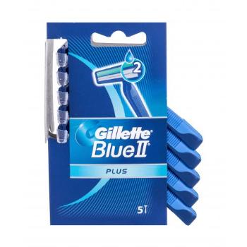 Gillette Blue II Plus 5 szt maszynka do golenia dla mężczyzn Uszkodzone opakowanie
