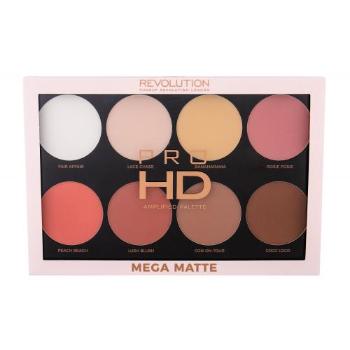 Makeup Revolution London Pro HD Amplified Palette 32 g puder dla kobiet Uszkodzone pudełko Mega Matte