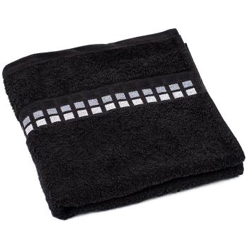Ręcznik Darwin czarny, 50 x 100 cm, 50 x 100 cm