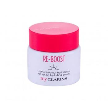 Clarins Re-Boost Refreshing Hydrating 50 ml krem do twarzy na dzień dla kobiet Uszkodzone pudełko