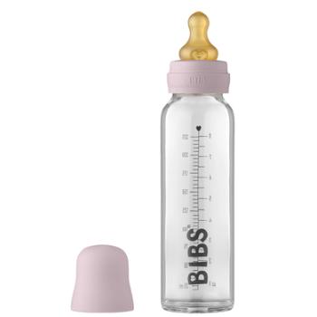 BIBS Baby Bottle Complete Set 225 ml, Dusky Lilac