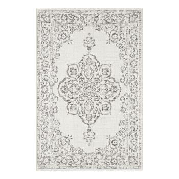 Szaro-kremowy dywan odpowiedni na zewnątrz NORTHRUGS Tilos, 160x230 cm