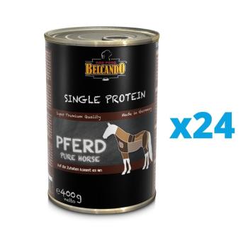 BELCANDO Single Protein Konina 24x400 g mokra karma dla psa