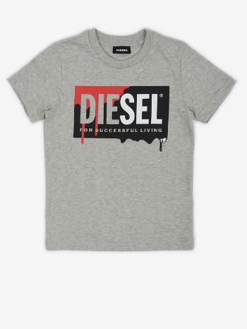 Diesel Koszulka dziecięce Szary