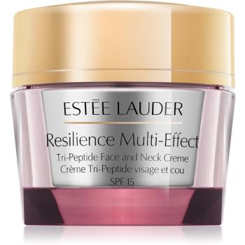 Estée Lauder Resilience Multi-Effect Tri-Peptice Face and Neck Creme SPF 15 krem intensywnie odżywiający do skóry suchej SPF 15 50 ml