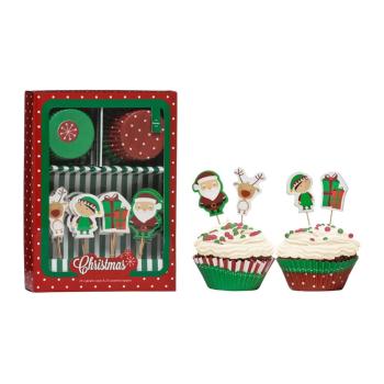 Zestaw do dekoracji tortów Premier Housewares Christmas Cupcake