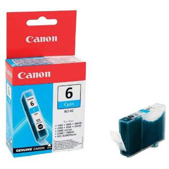Canon originální ink BCI6C, cyan, 13 4706A002, Canon S800, 820, 820D, 830D, 900, 9000, i950