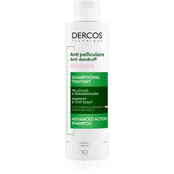 Vichy Dercos Anti-Dandruff kojący szampon do wrażliwej skóry głowy przeciw łupieżowi 200 ml