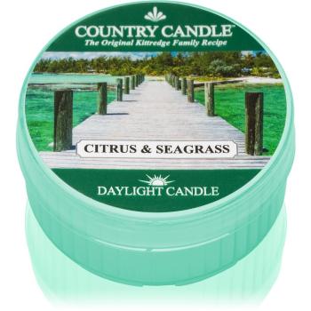 Country Candle Citrus & Seagrass świeczka typu tealight 42 g