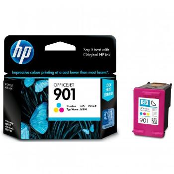 HP originální ink CC656AE, HP 901, color, 360str., 9ml, HP OfficeJet J4580