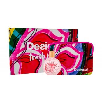 Desigual Fresh Bloom zestaw Edt 100 ml + Kosmetyczka dla kobiet