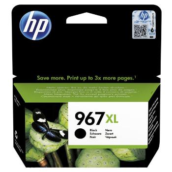 HP originální ink 3JA30AE, HP 963XL, black, 2000str., 48ml, high capacity, HP Officejet Pro 9012, 9014, 9015, 9016, 9019/P