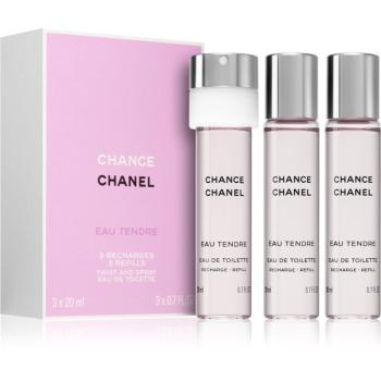 Chanel Chance Eau Tendre woda toaletowa dla kobiet 3x20 ml