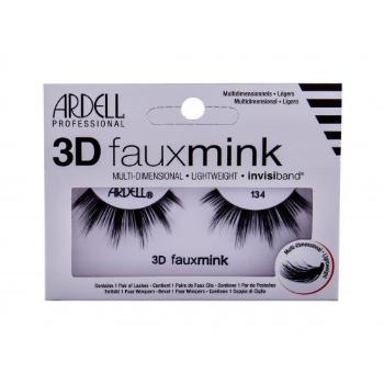 Ardell 3D Faux Mink 134 1 szt sztuczne rzęsy dla kobiet Black