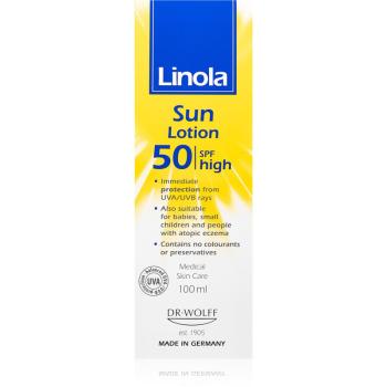Linola Sun Lotion SPF50 krem do opalania do skóry suchej i atopowej 100 ml