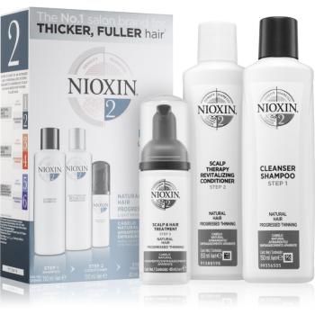 Nioxin System 2 Natural Hair Progressed Thinning zestaw upominkowy (przeciw wypadaniu włosów) unisex