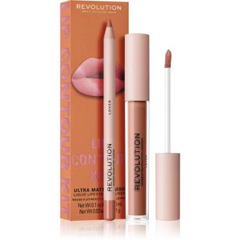 Makeup Revolution Lip Contour Kit zestaw do ust odcień Lover