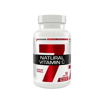 7 NUTRITION Natural Vitamin C - 60vcapsWitaminy i minerały > Witamina C