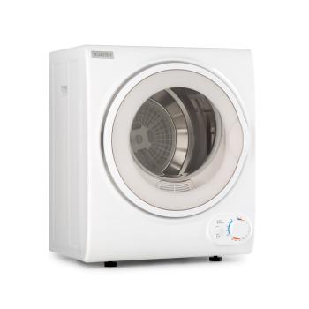 Klarstein Jet Set 2500, kondensacyjsuszarka do prania, 850 W, klasa efektywności energetycznej C, 2,5 kg, 50 cm, biała