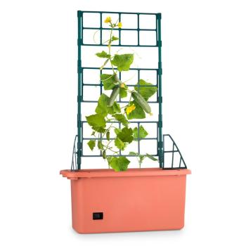 Waldbeck Power Planter, doniczka, 75 x 130 x 35 cm, 3-poziomowa podpora do pnączy, PP, mobilna