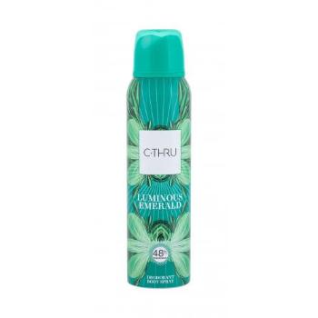 C-THRU Luminous Emerald 150 ml dezodorant dla kobiet uszkodzony flakon